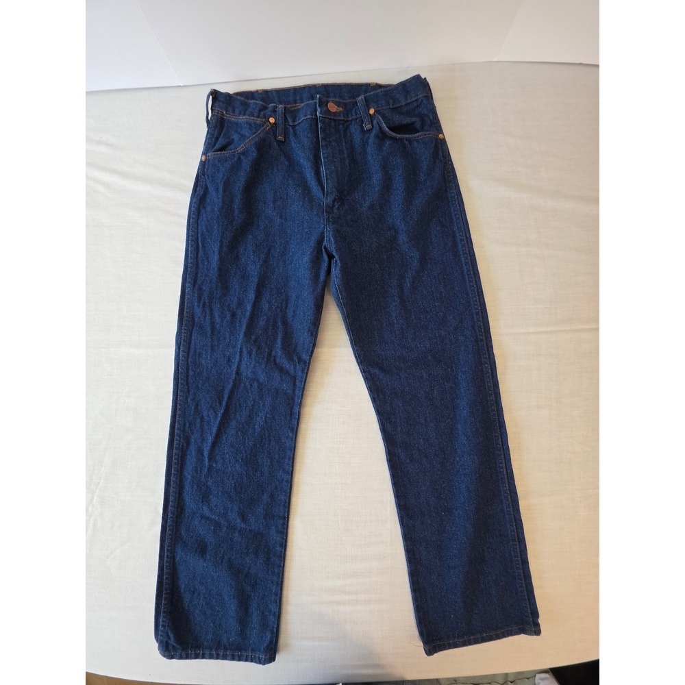Vintage Wrangler 13MWZ Cowboy Cut Jeans 35x30 Western 70s 80s‎ Scovill USA